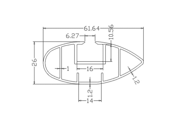 EGR RollTrac Cross Bars